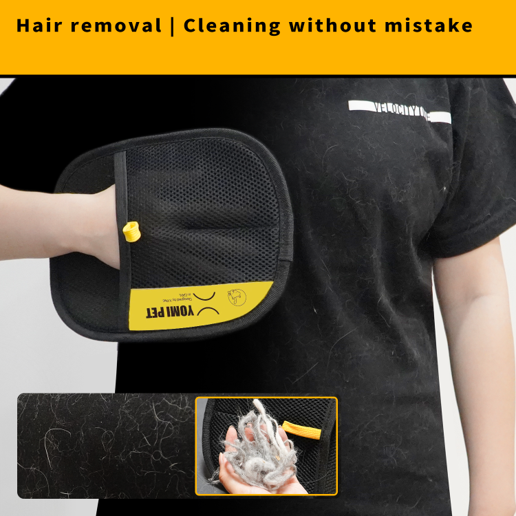 YOMI Pet hair cleaning gloves no
