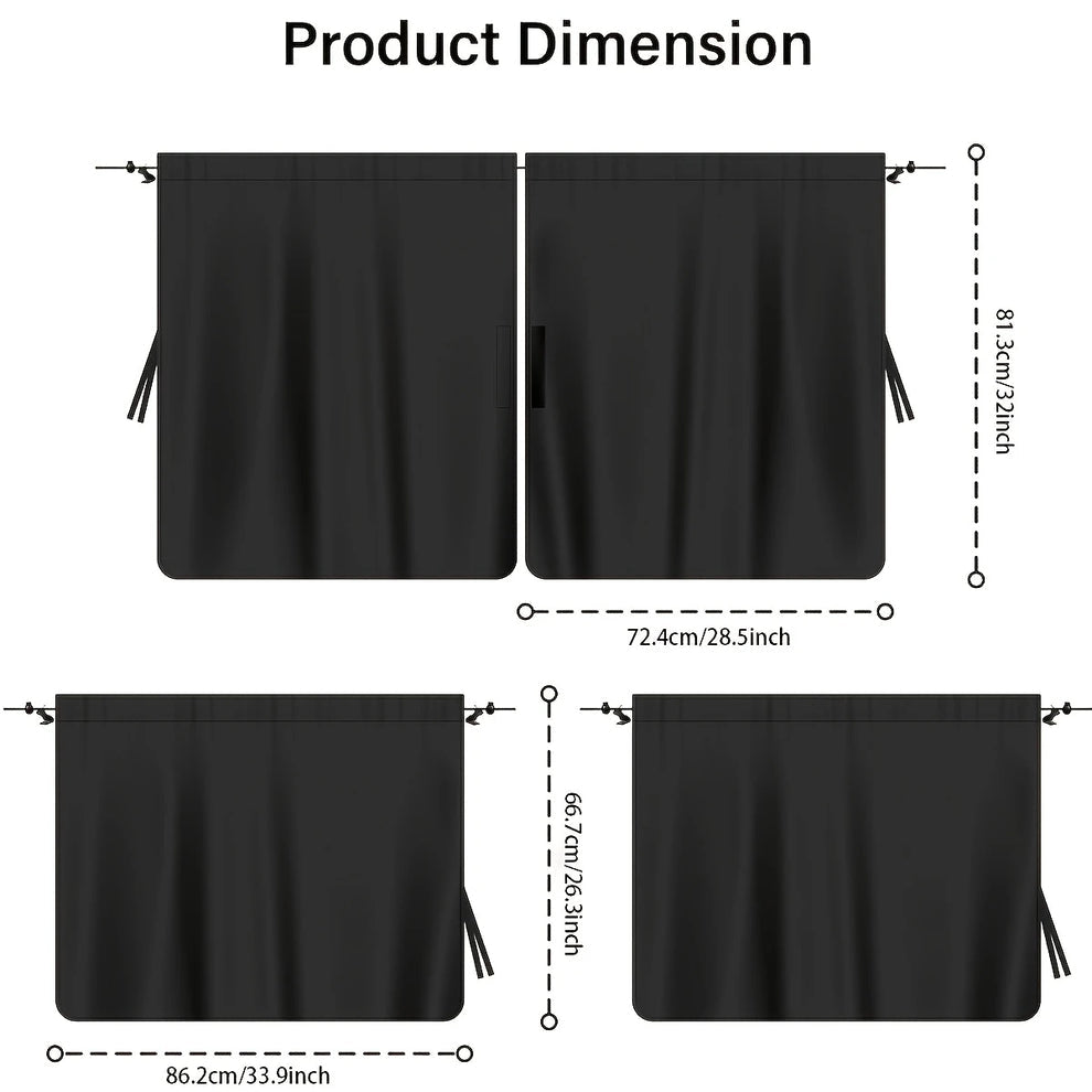Private Curtain - 100% Privacy Blinders