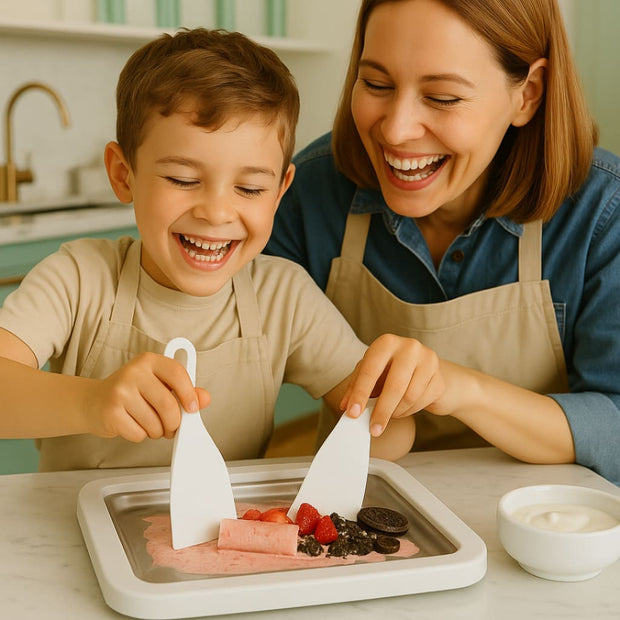 SwirlJoy™ – DIY Rolled Ice Cream Maker Kit